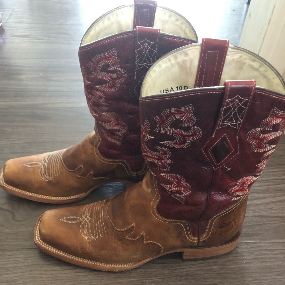 JB DILLON MENS COWBOY BOOTS